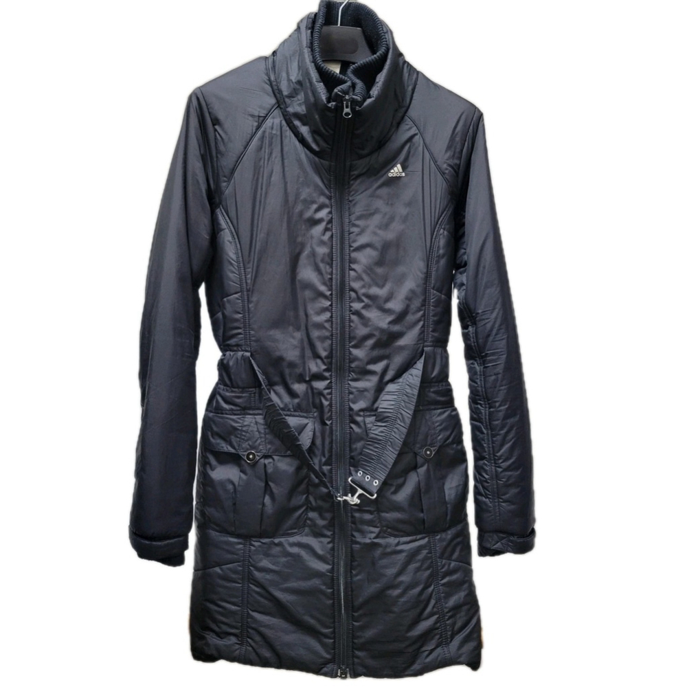 Adidas Climaproof Puffer Full-Zip Long-Sleeves High-Neck Women's Coat Jacket 16
